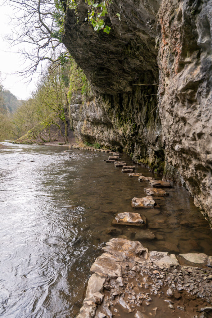 Stepping stones at Chee Dale nature reserve