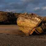 Shipwreck Walk, Manx Rose On Dulas Bay Anglesey, North Wales