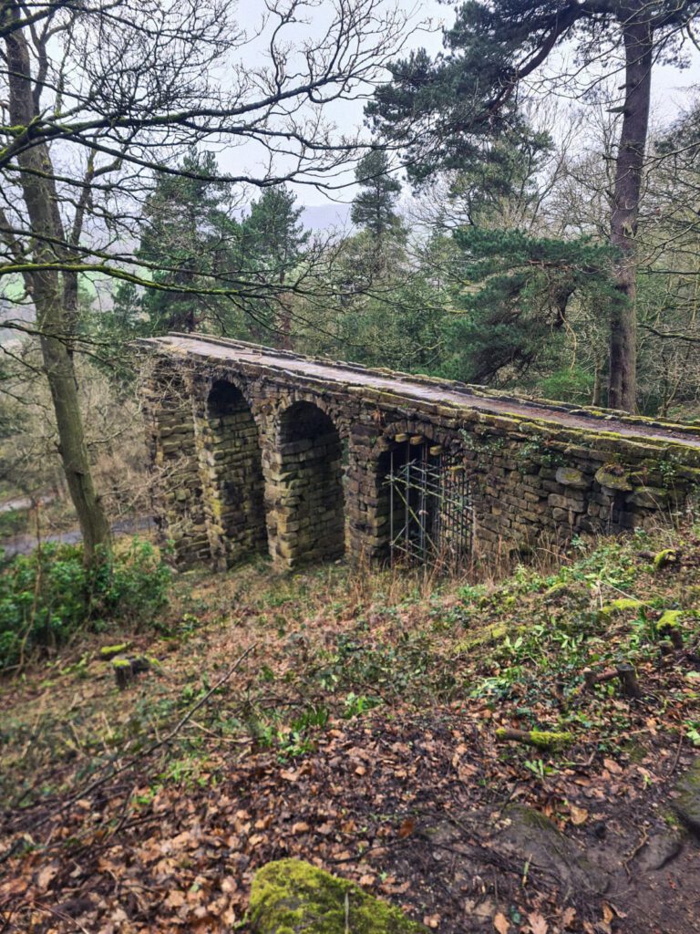 Disused aquaduct at Chatsworth