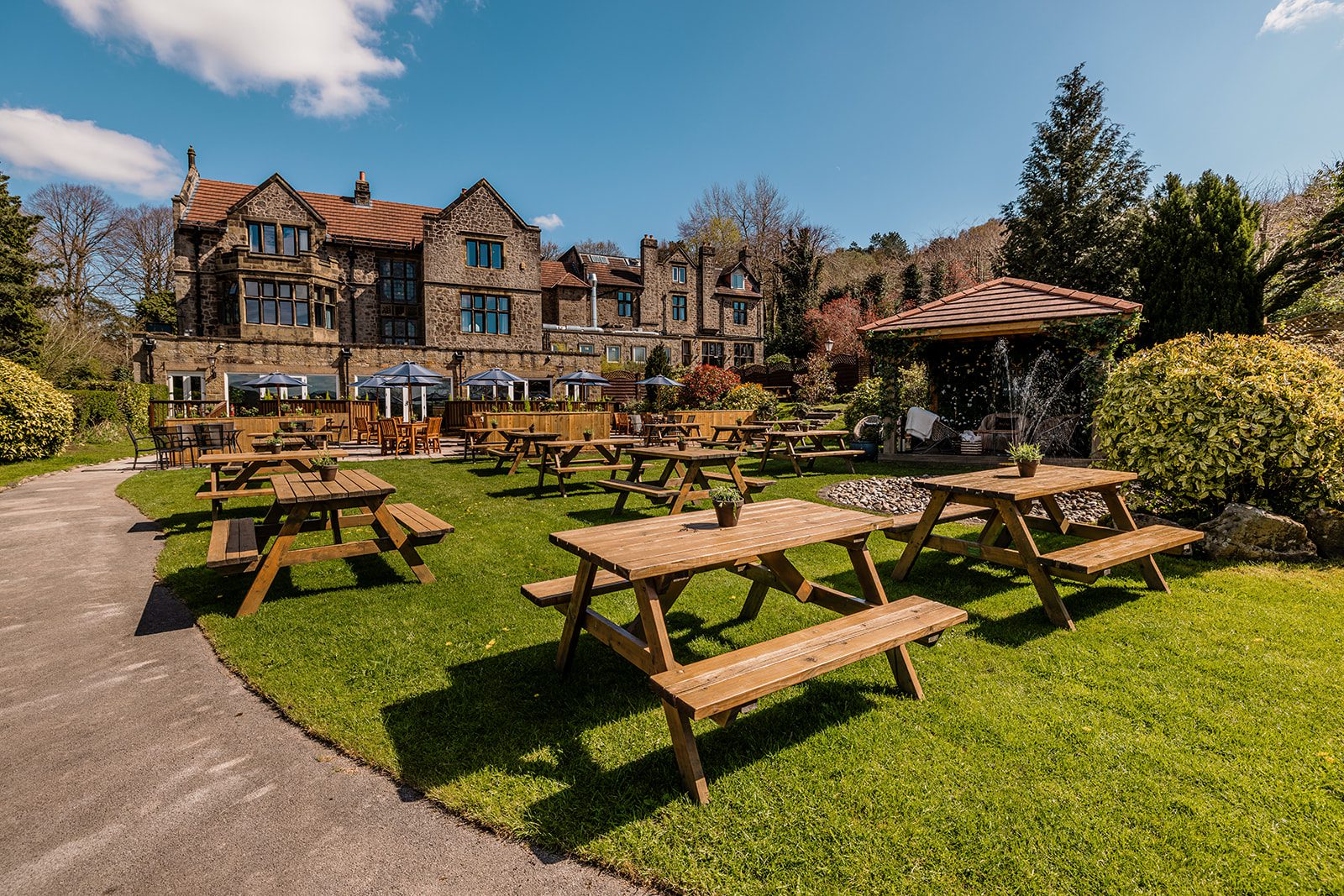 The Maynard, Grindleford – The Beer Garden With Amazing Views