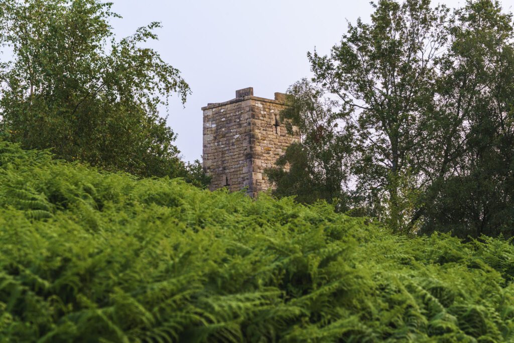The Reform tower aka the Earl Grey Tower on Stanton Moor