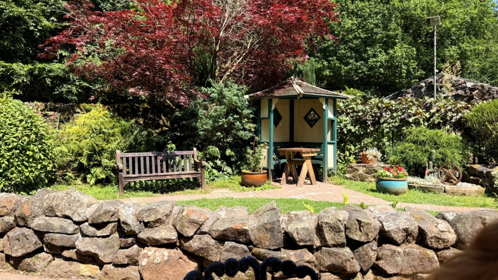 The gardens in Ramblers Retreat