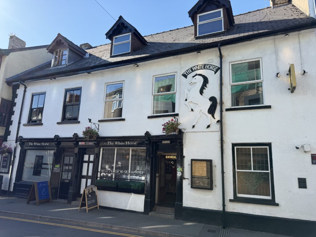 The White Horse,Builth Wells exterior