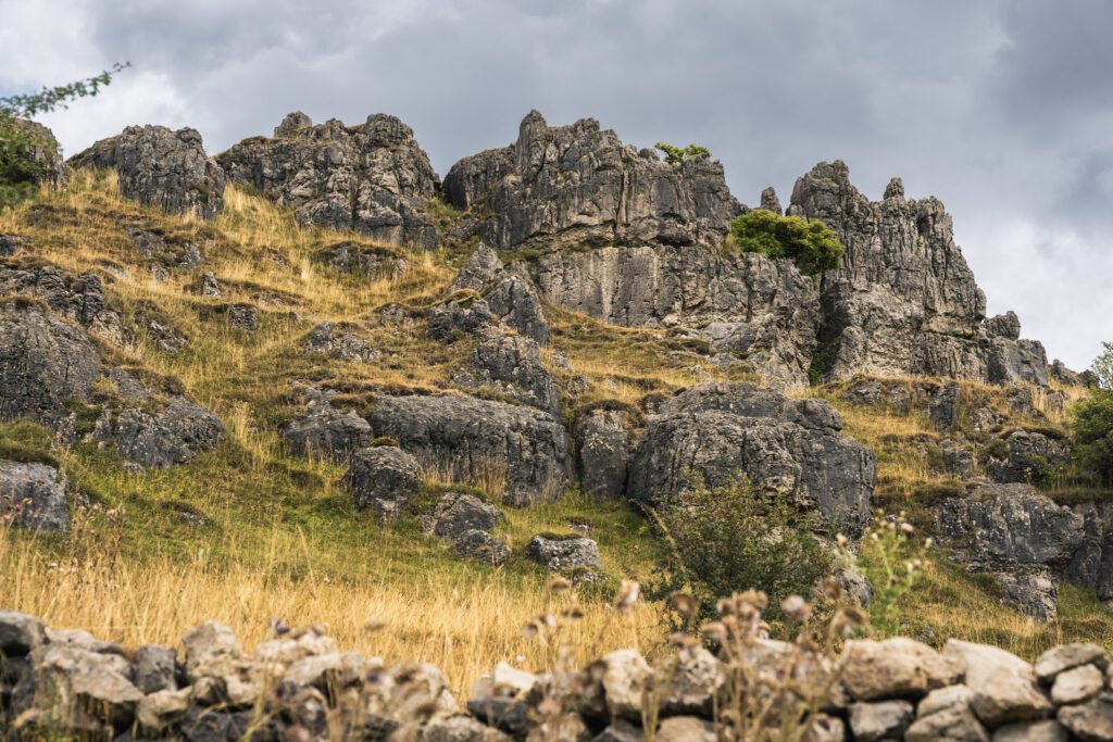 The rocky outcrop of Harboro Rocks