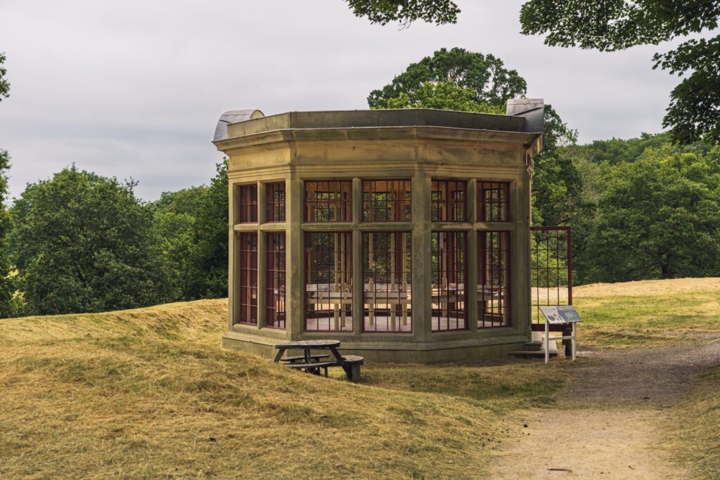 Game larder on the Chatsworth estate