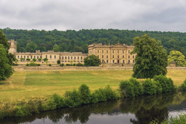 Chatsworth House and The River Derwent