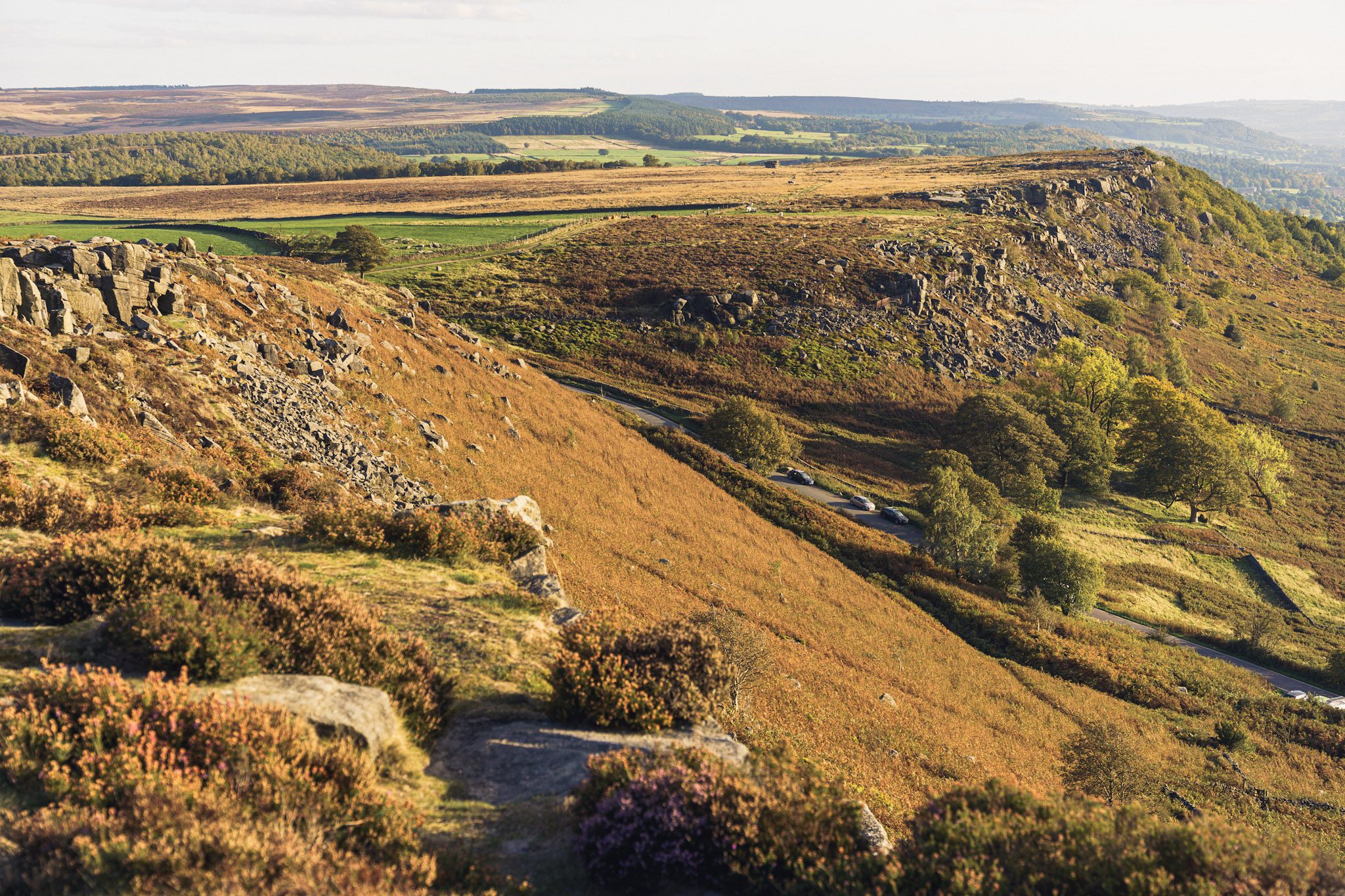Curbar To Frogatt Edge – Easy 3.4 Mile Sunset Walk With Amazing Views